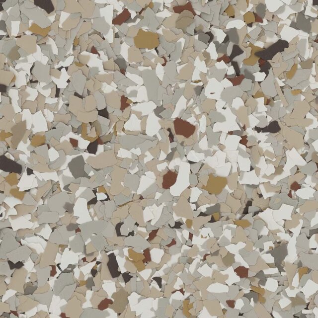 Creek Bed epoxy floor color